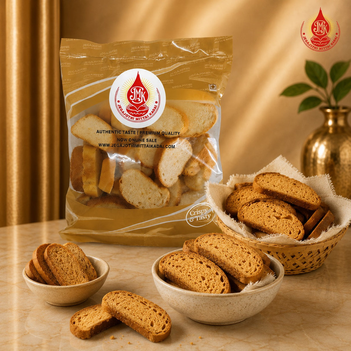 Premium Milk Rusk